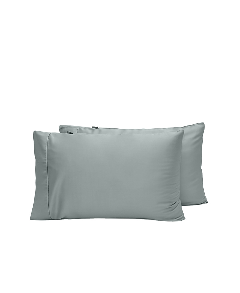 Ettitude Cleanbamboo Signature Sateen Pillowcase Set In Sage