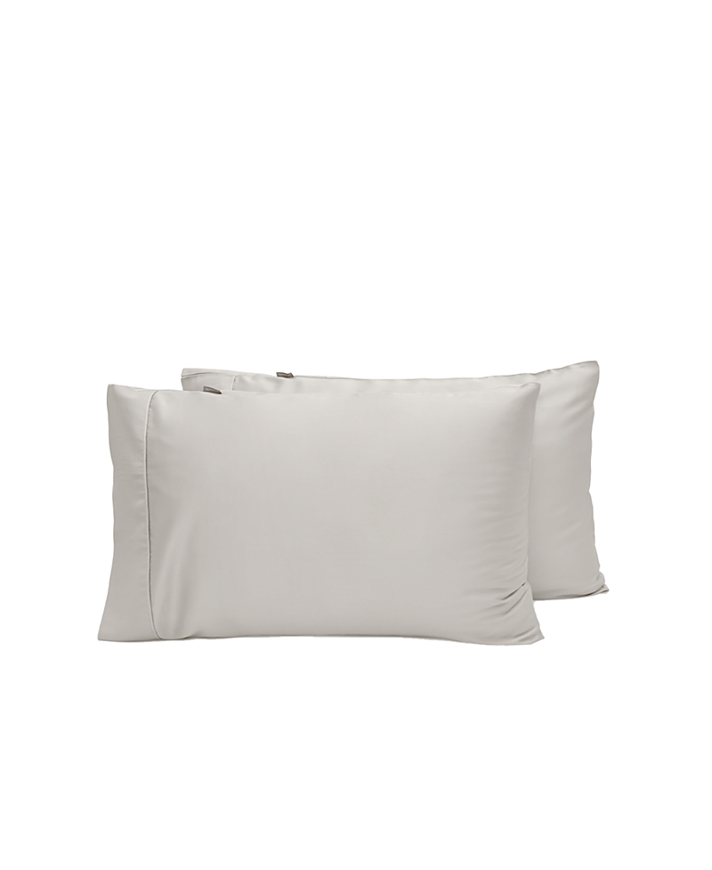 Ettitude Cleanbamboo Signature Sateen Pillowcase Set In Moon