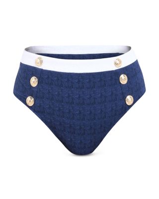 Vanessa Color Blocked Bikini Bottoms