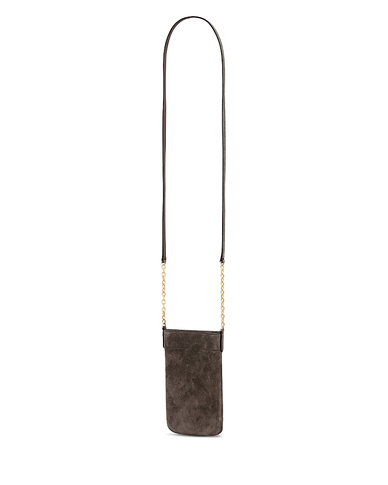 Gerard Darel Charlotte Phone Holder In Chambray