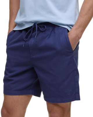 Regular Fit Washed Oxford Shorts