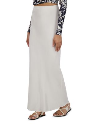 Brushed Straight Skirt