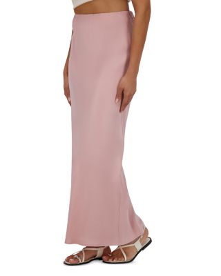 Brushed Straight Skirt