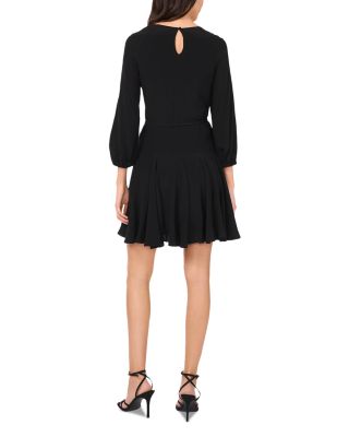 Three Quarter Sleeve Mini Dress