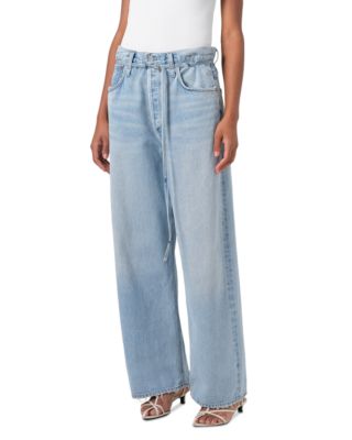 Emmi High Rise Wide Leg Jeans in Incline