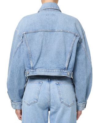 Palmer Cropped Denim Jacket