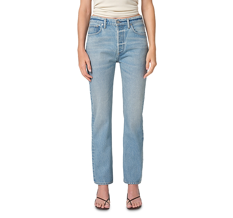 Citizen Of Humanity Citizens Of Humanity Blaine High Waist Ankle Straight Leg Jeans In Perri