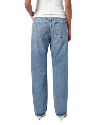Fran Low Rise Straight Leg Jeans in Reign