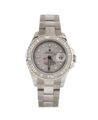 Pre-Owned Rolex - Oyster Perpetual Yacht-Master Automatic Watch in Stainless Steel and Platinum 29mm