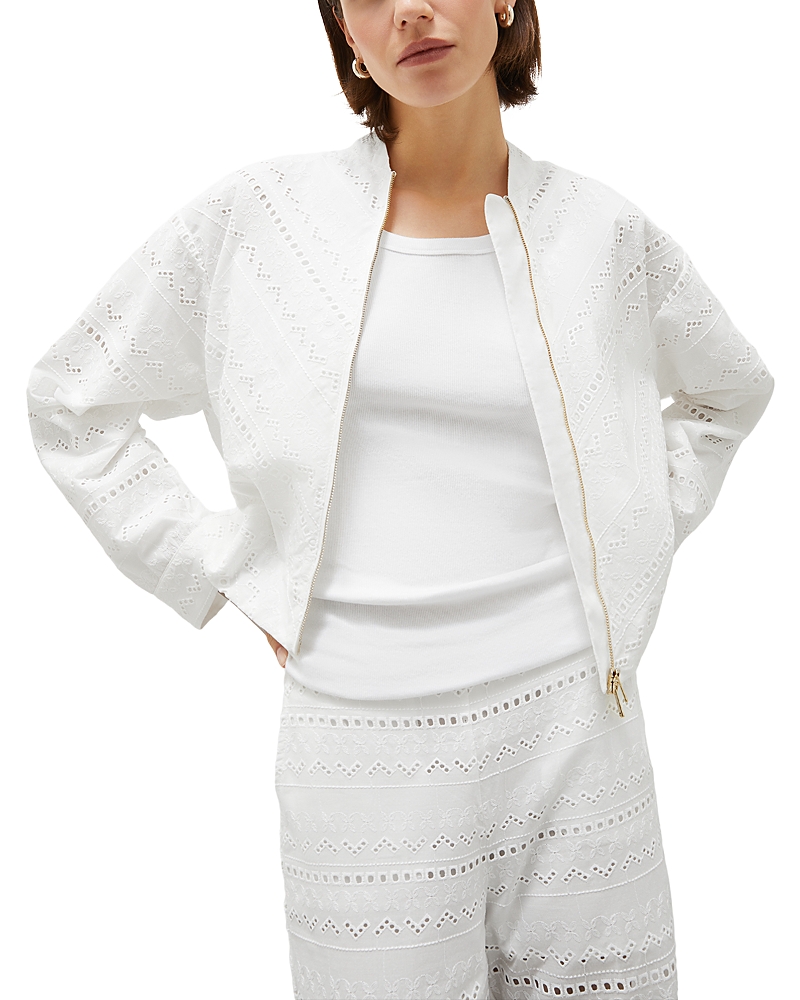 Shop Marella Manille Jacket In White