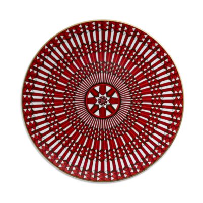 Arcadia Red Charger Plate