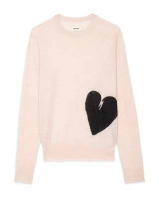 Pravis Cashmere Heart Sweater