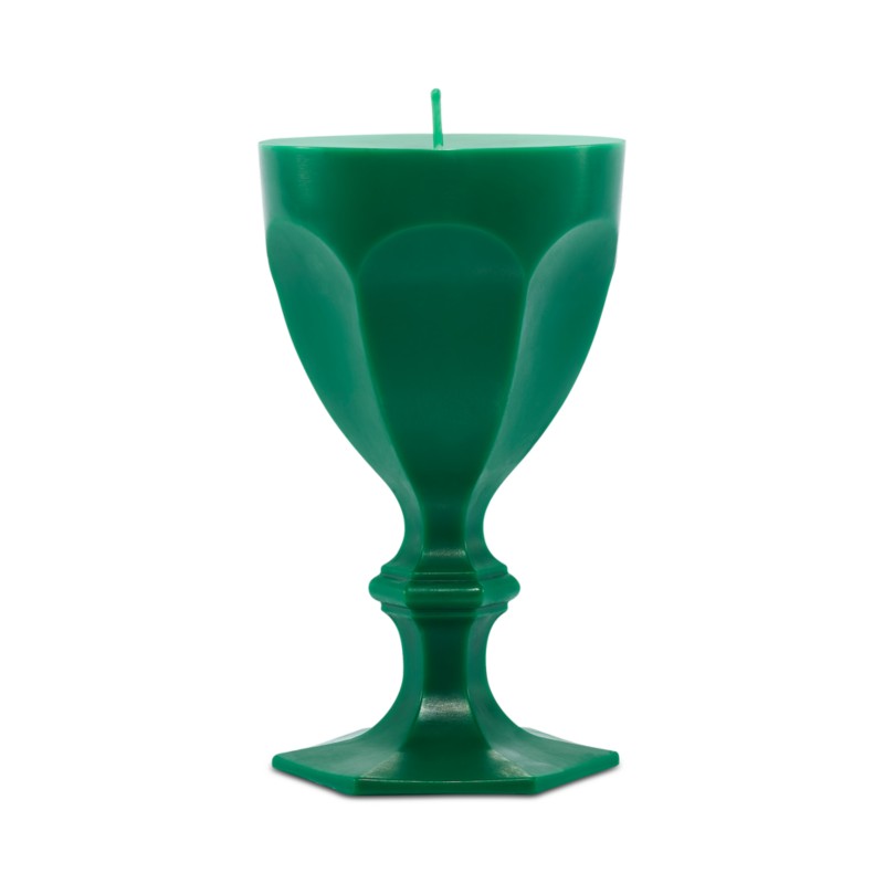 Baccarat Harcourt Glass Candle, 24.64 oz. in Green