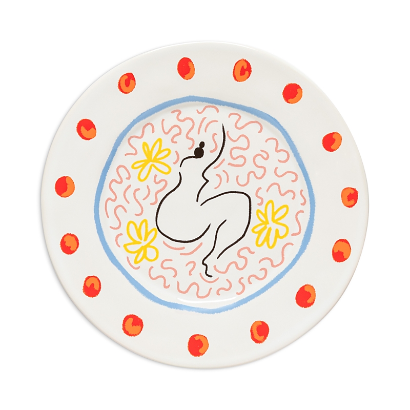 Costa Nova Summer Bliss Salad Dessert Plate In Lady