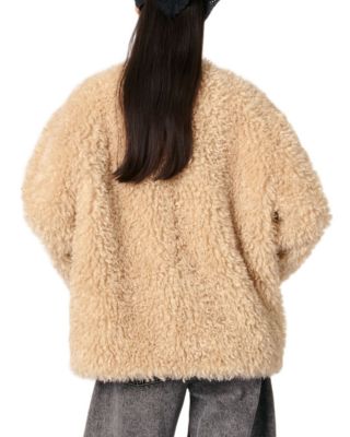 Short Faux Fur Coat