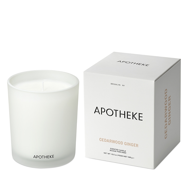 Apotheke Cedarwood Ginger Classic Scented Candle, 10.5 oz.