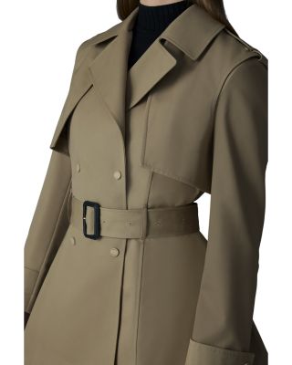 Adva Mid-Length Belted Trench Coat