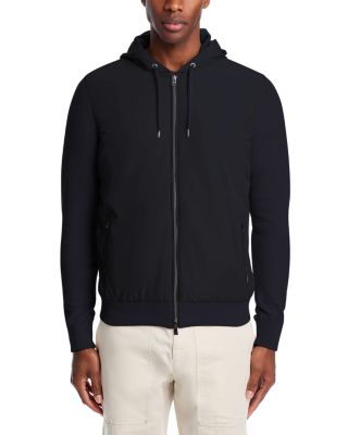 Front Zip Hooded Sweatshirt