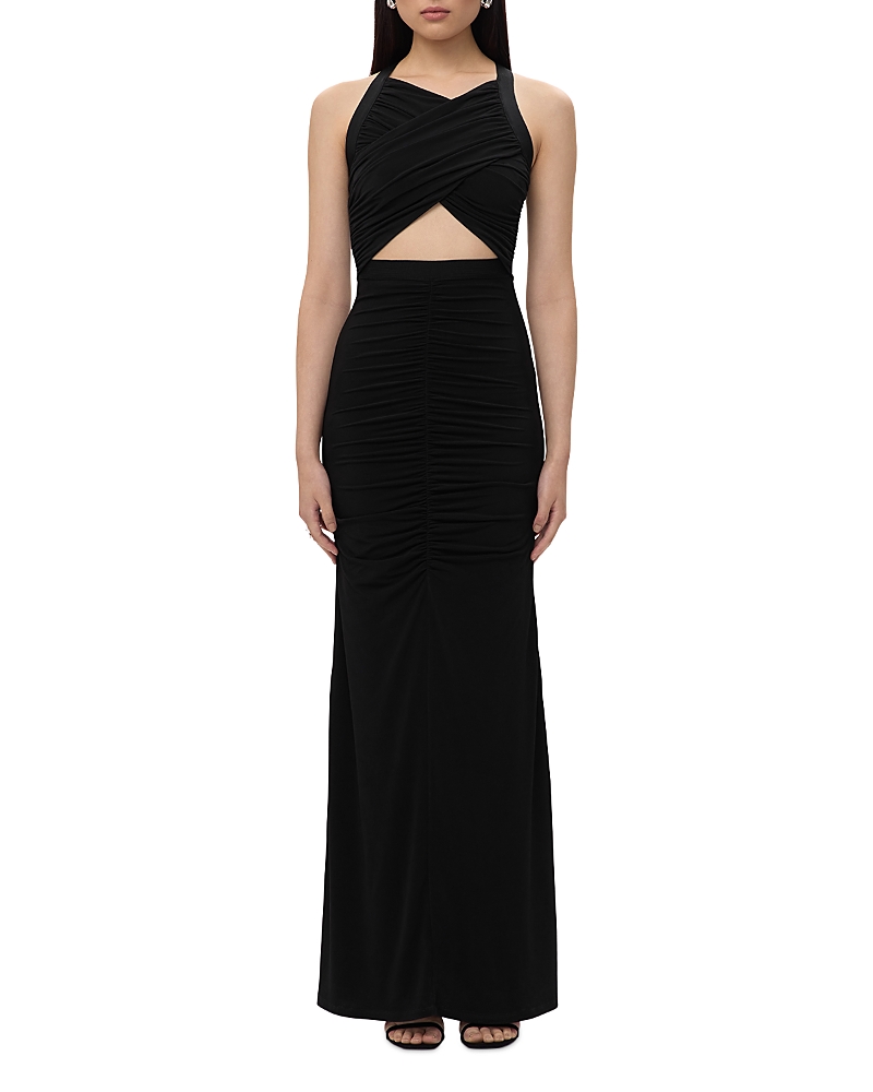 Herve Leger The Eden Gown In Black