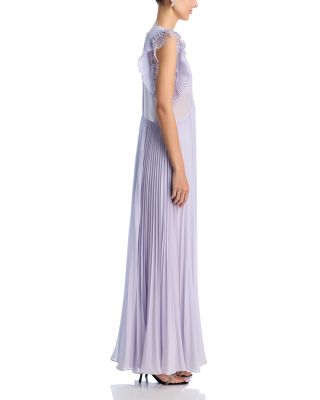 Chiffon Ruffled Maxi Dress