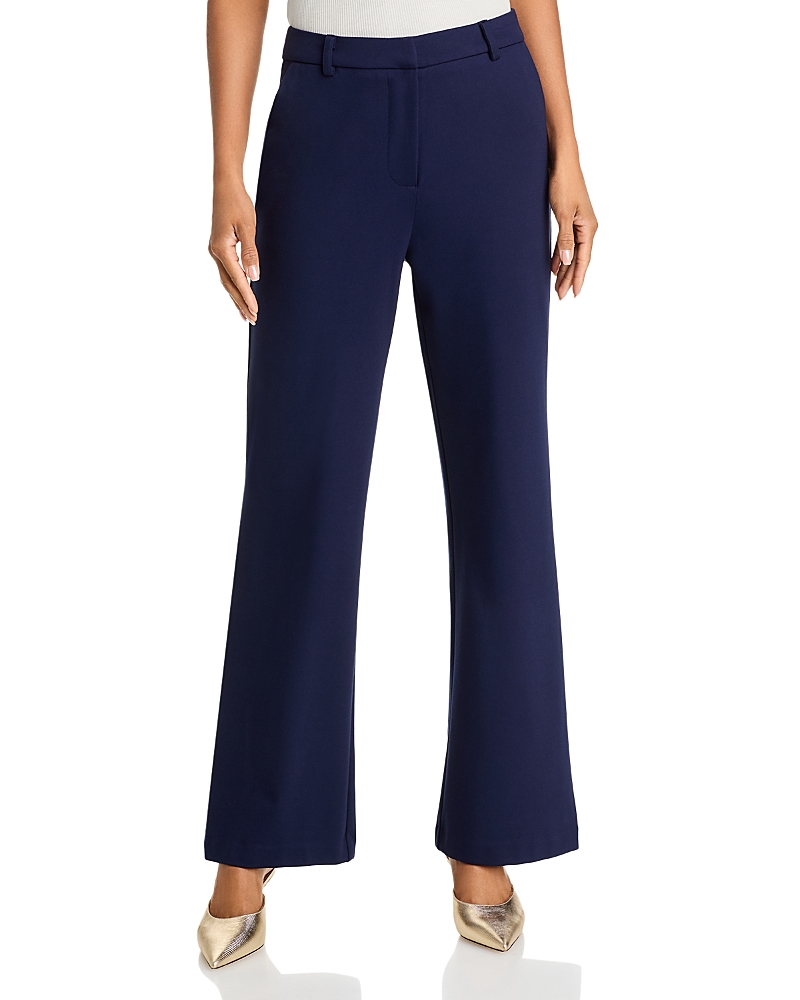 AQUA KNIT WIDE LEG PANTS - EXCLUSIVE