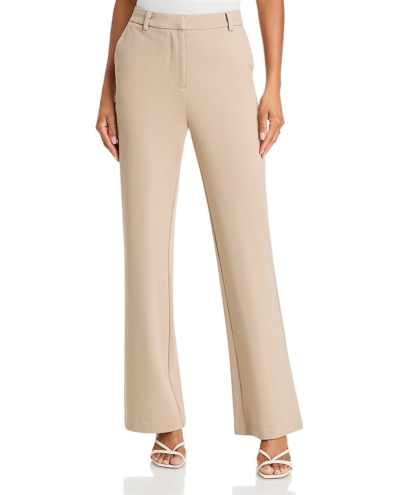 AQUA KNIT WIDE LEG PANTS - EXCLUSIVE