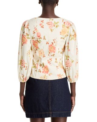 Poplin Sweetheart Top - Exclusive