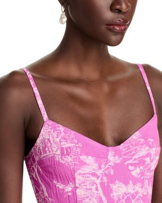 Toile Tank Midi Dress - Exclusive