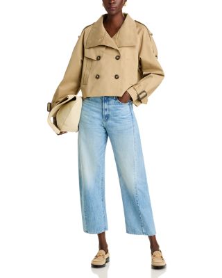 Crop Trench Coat - Exclusive