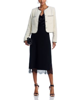 Tweed Whip Stitch Blazer - Exclusive