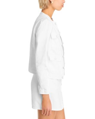 Kris Button Front Mini Skirt