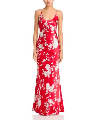 Charmaine Silk U Neck Gown