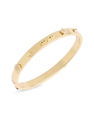 Signature Mixed Motif Bangle Bracelet