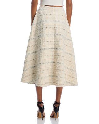 Tweed Circle Skirt - Exclusive