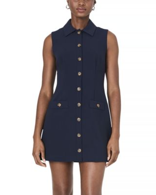 Azra Button Front Dress