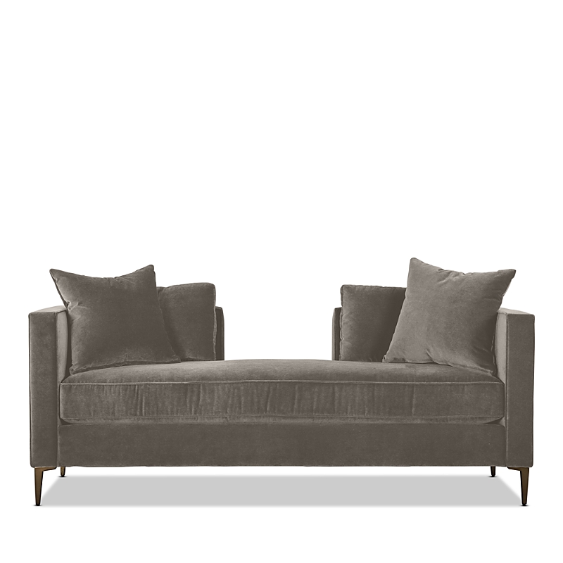 Bloomingdale's Colton Daybed In Banks Slate (dark Grey)