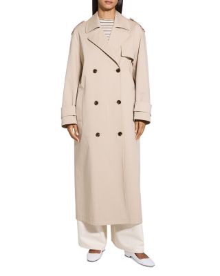 Theory - Oversized Double Breasted Trench Coat