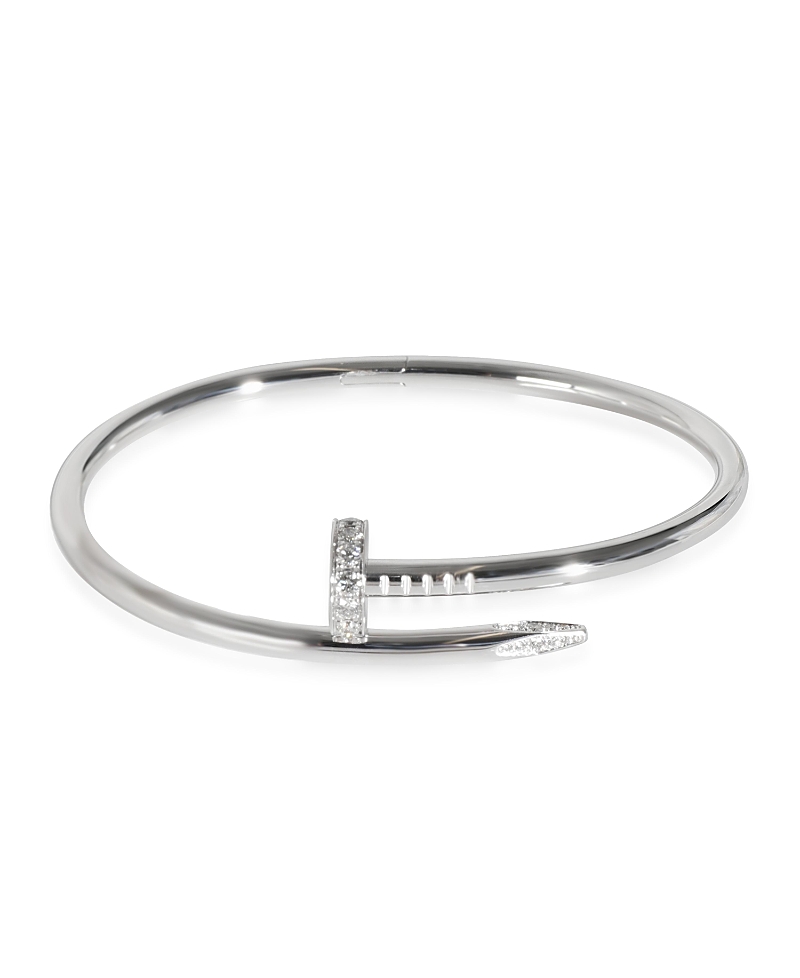 Pre-owned Pre-owned Cartier Cartier Juste Un Clou 18k White Gold Bracelet