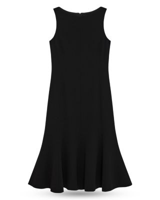 Crepe Midi Dress