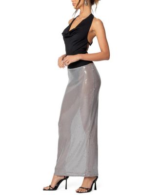 Backless Cowl Neck Bodysuit