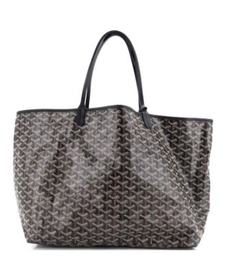 Pre-Owned Goyard - GM Saint Louis Tote Printed Coated Canvas