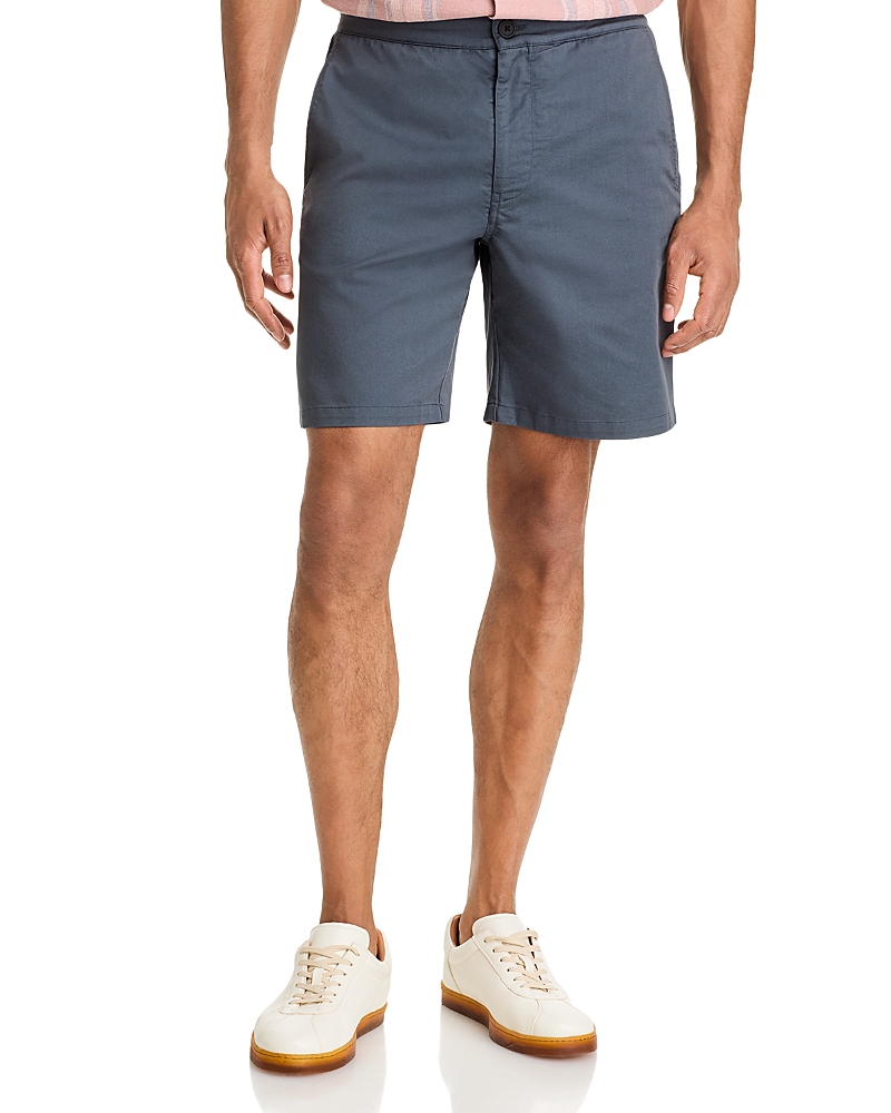 Rails Laguna Stretch Cotton Shorts In Slate Gray