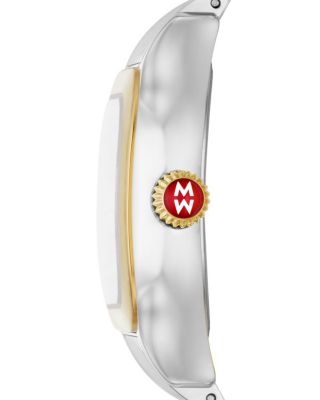 Meggie Two Tone 18K Gold Plated Diamond Dial Watch Gift Set