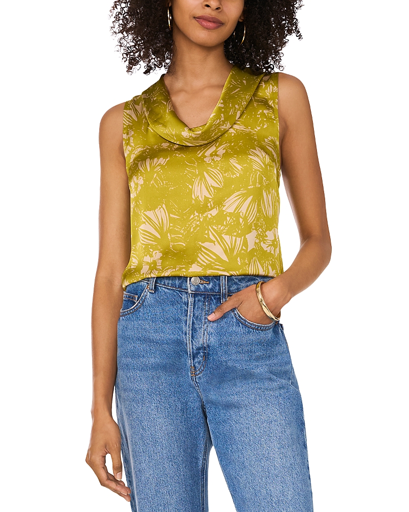 Shop Vince Camuto Sleeveless Top In Green Oasis