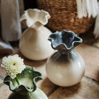 Casa Gray Bud Vase