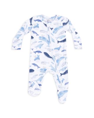 Angel Dear - Boys' Whale Print Footie - Baby