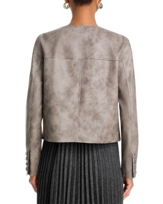 Lyles Faux Leather Jacket