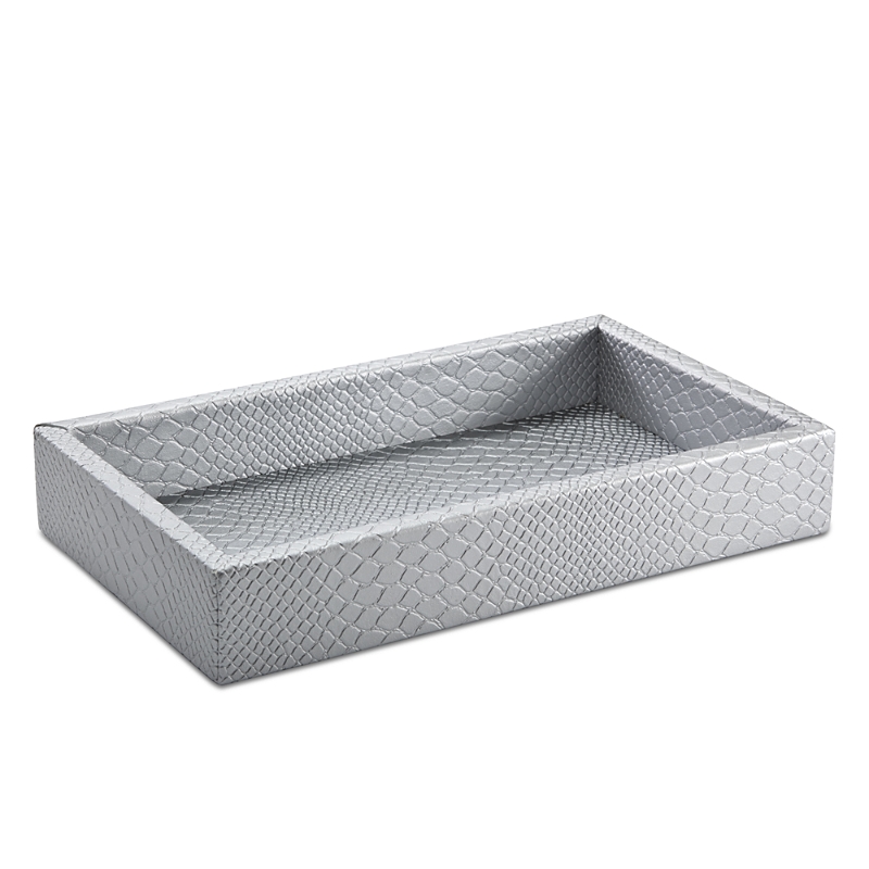 Labrazel Conda Black Towel Tray In Gray