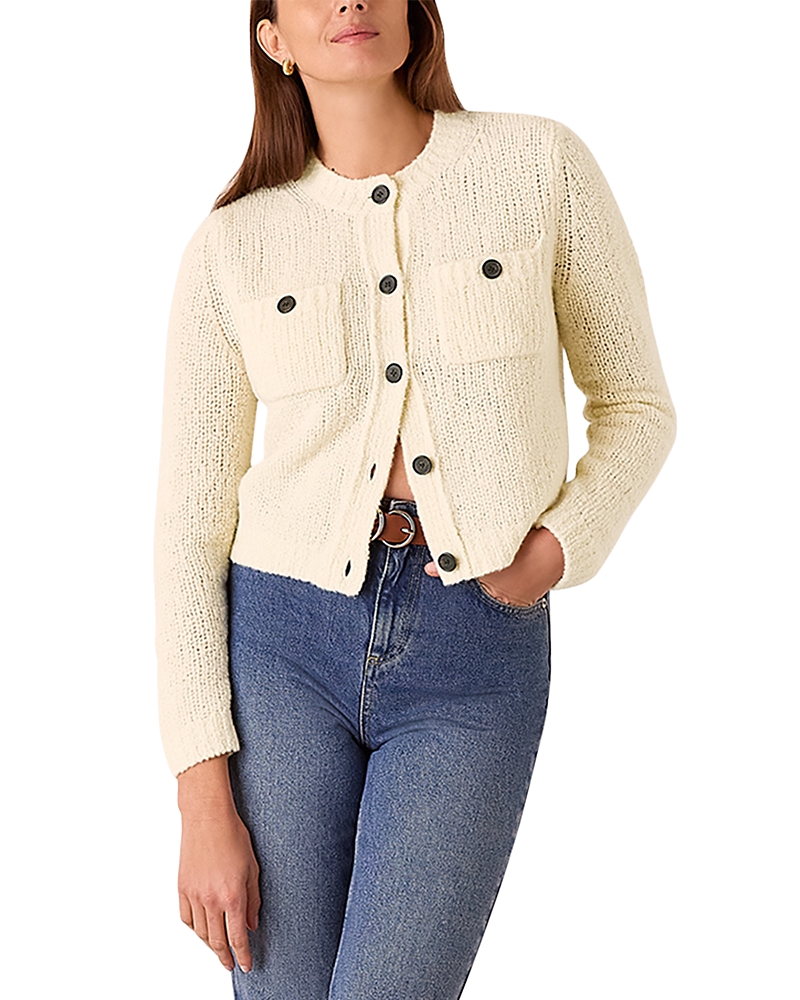Whistles Textured Cardigan