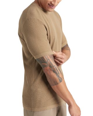 Mini Waffle Knit Crew